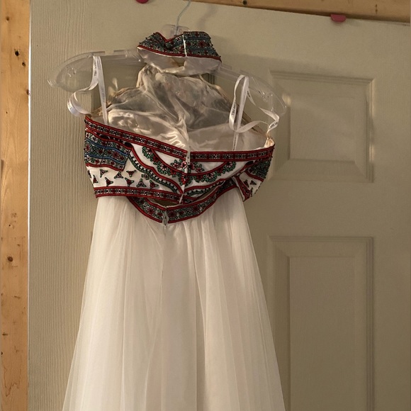 Sherri Hill two piece prom dress - Picture 4 of 6